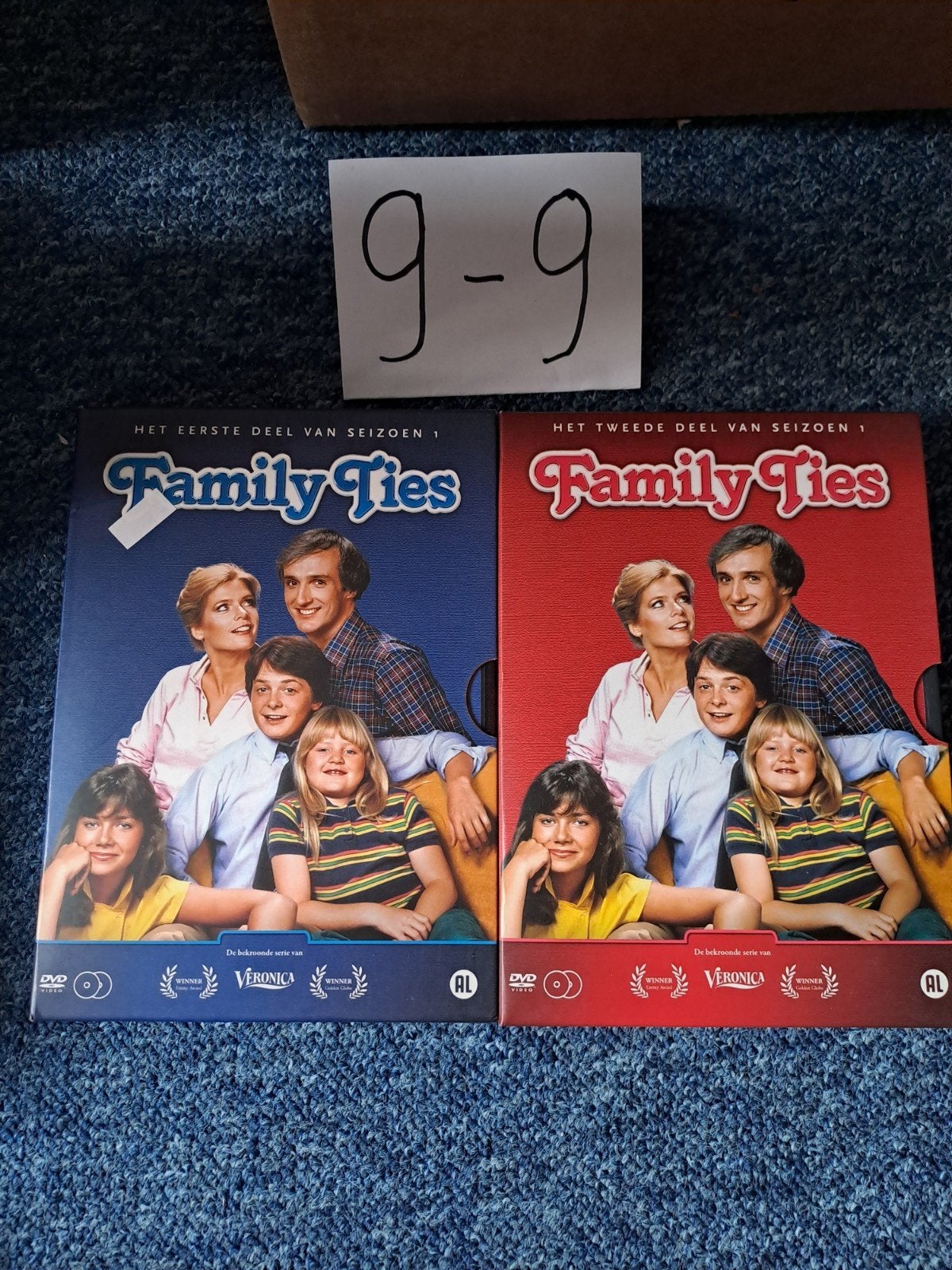 Family Ties - Seizoen 1 Deel 1 & 2 DVD Boxset, Cd's en Dvd's, Seizoen 1, Alle leeftijden, Nederlands, Ophalen of Verzenden