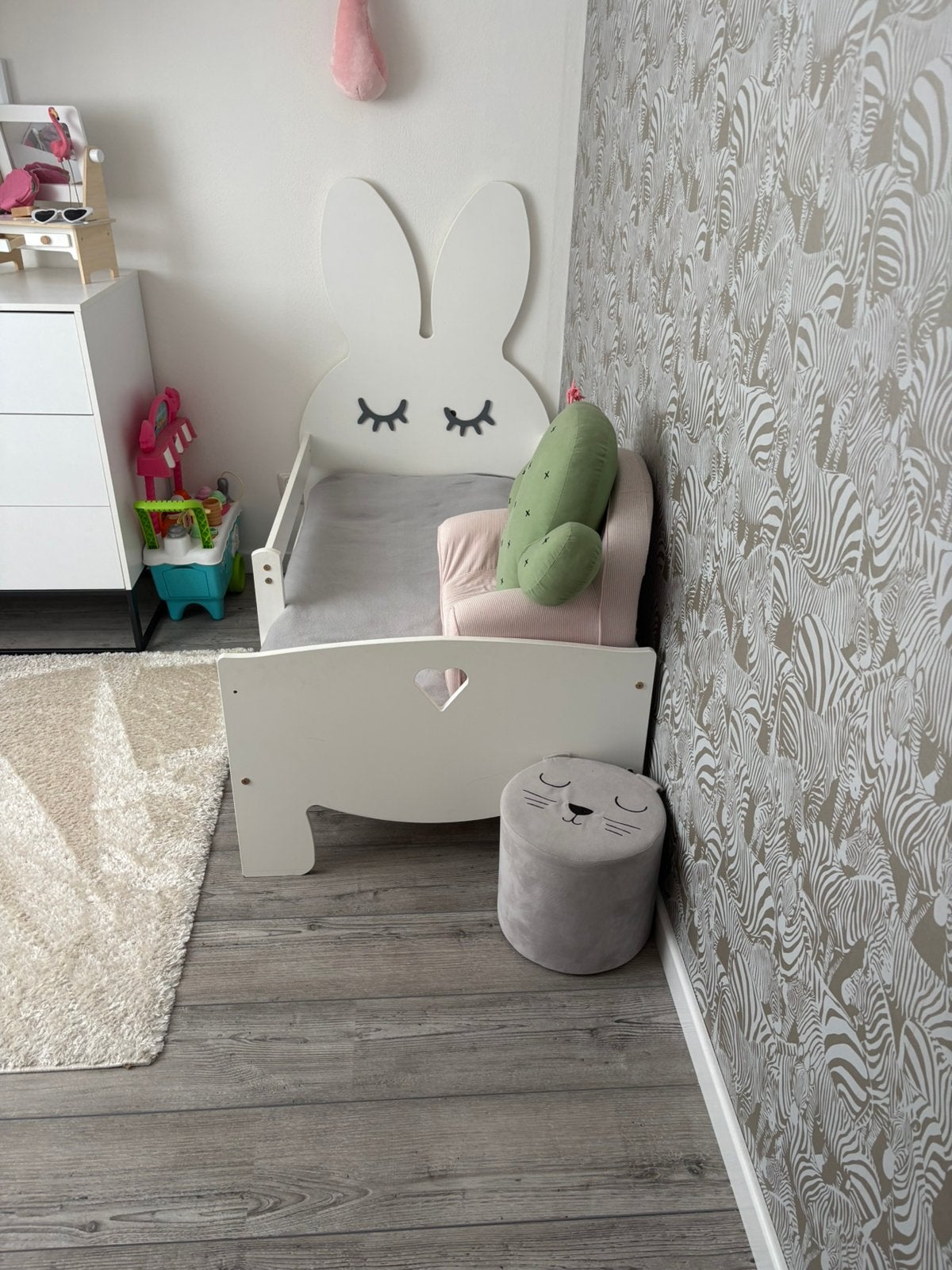 Peuterbed, Ophalen, Zo goed als nieuw, 140 tot 160 cm, 70 tot 85 cm