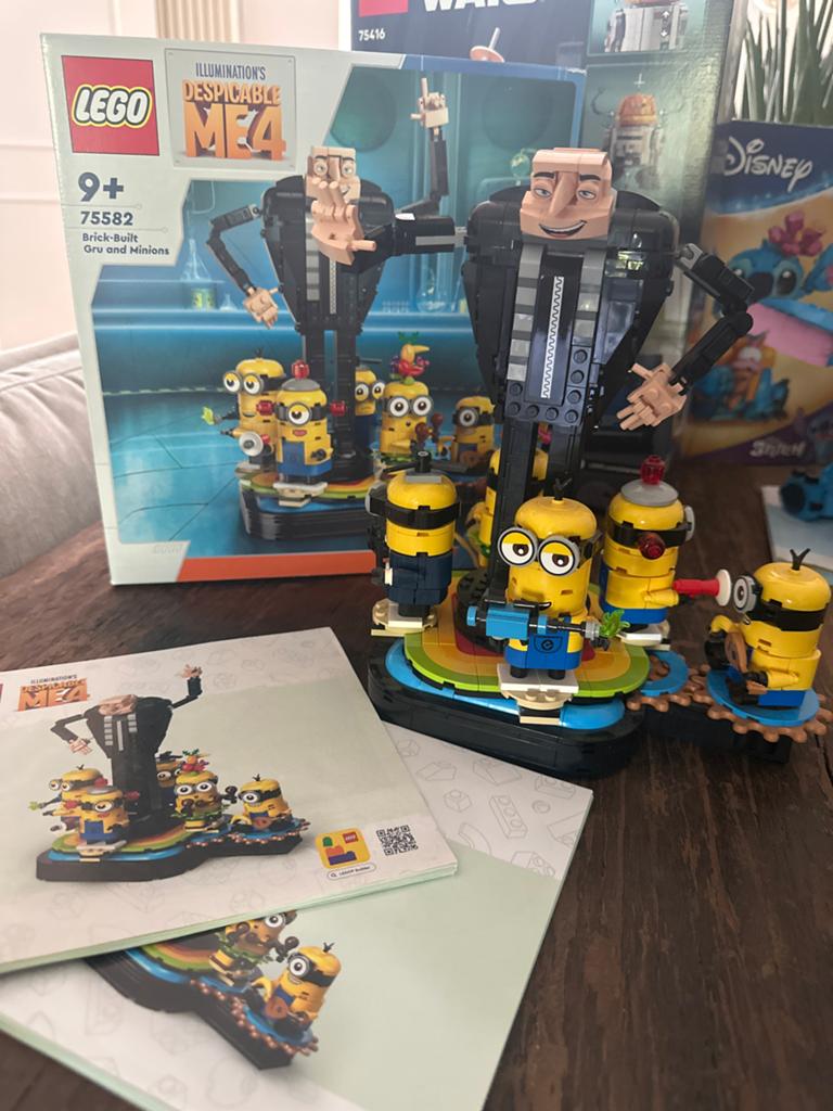LEGO Minions: Gru en Minions Bouwset (75582), Ophalen of Verzenden, Zo goed als nieuw