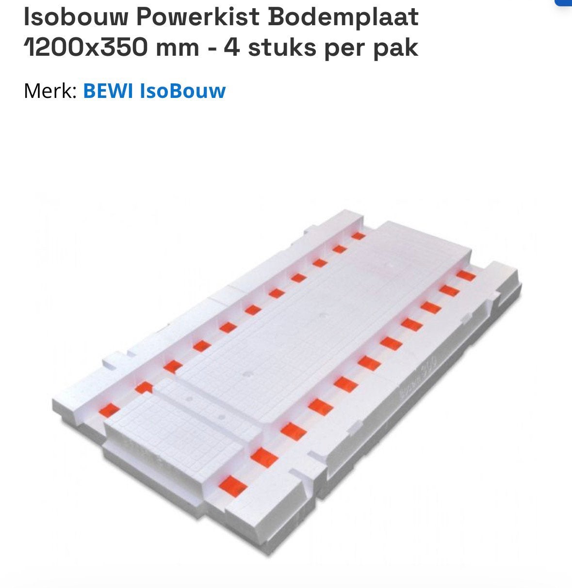 Gezocht powerkist bodemplaat, Ophalen, Overige materialen, Minder dan 4 cm, Minder dan 5 m²