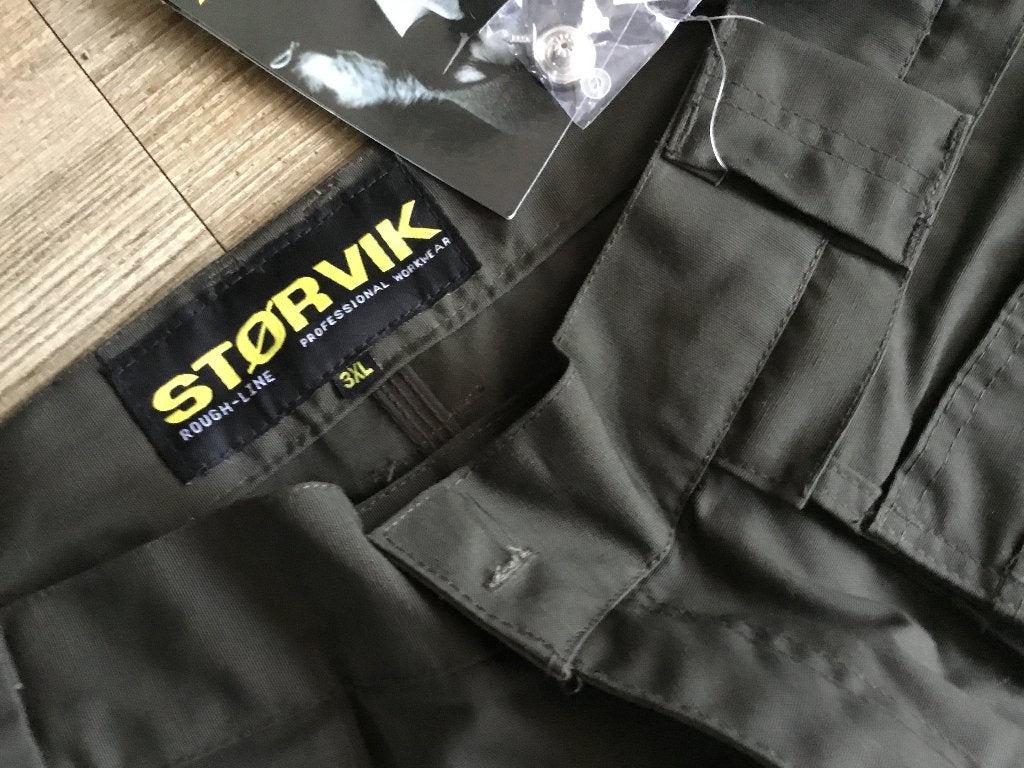 Werk broek, Zwart, Storvik, Nieuw, Overige maten