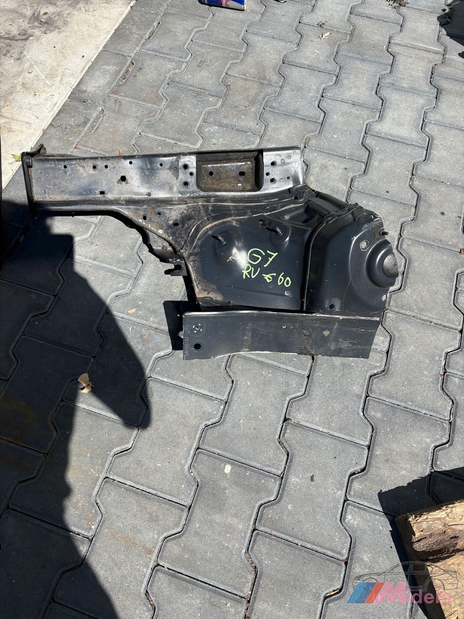 VW GOLF VII SNIJDEEL CHASSISBALK RECHTS, Gebruikt, -, Volkswagen, -