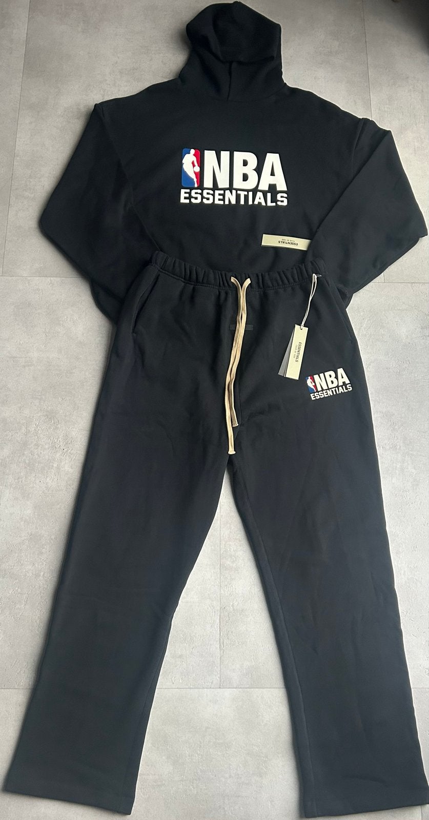 NBA Essentials Trainingspak, Zwart, Ophalen of Verzenden, Algemeen, Maat 56/58 (XL)