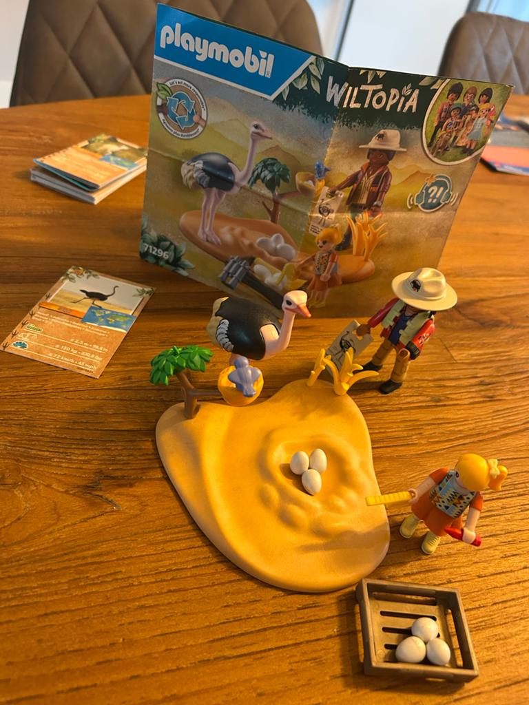 Playmobil Wiltopia 71296 struisvogel, Ophalen of Verzenden, Zo goed als nieuw