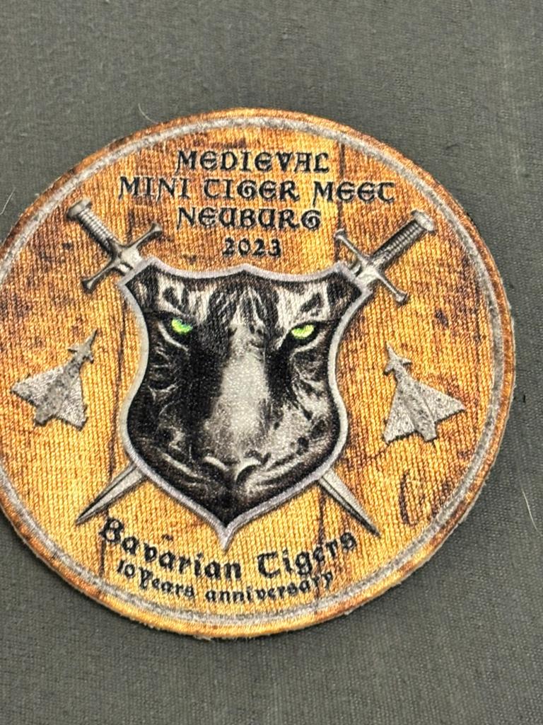 Mini tiger meet 2023 embleem, Verzenden, Luchtmacht, Duitsland, Embleem of Badge
