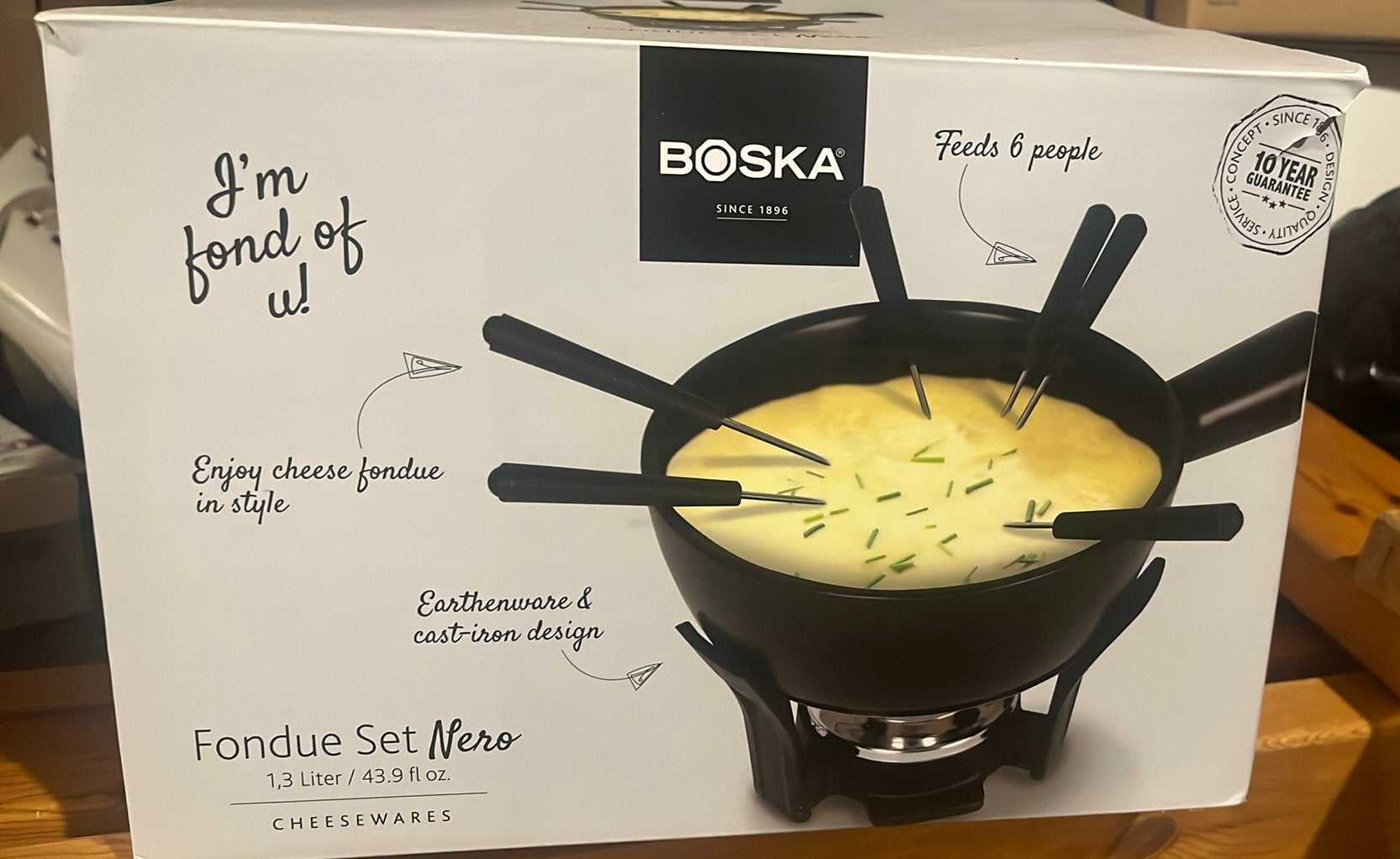 Kaasfondue Boska, Ophalen, Nieuw, Brander, Fondueset