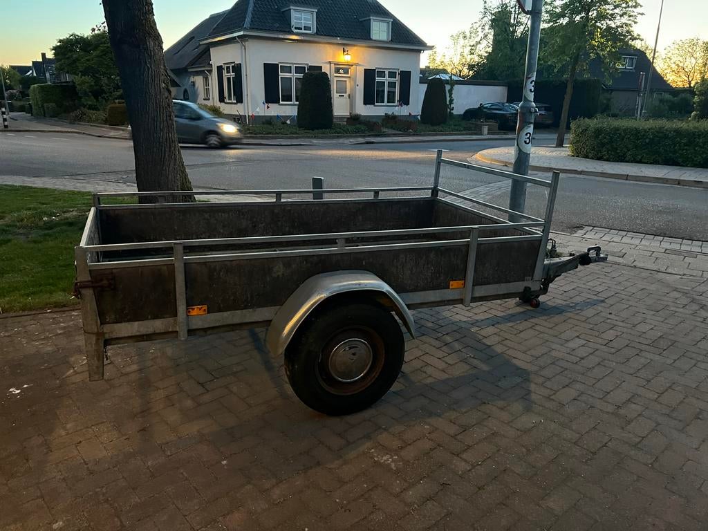 Aanhanger Equipe - Opknapper (129x252x42cm), Auto diversen, Aanhangers en Bagagewagens, Ophalen, Gebruikt