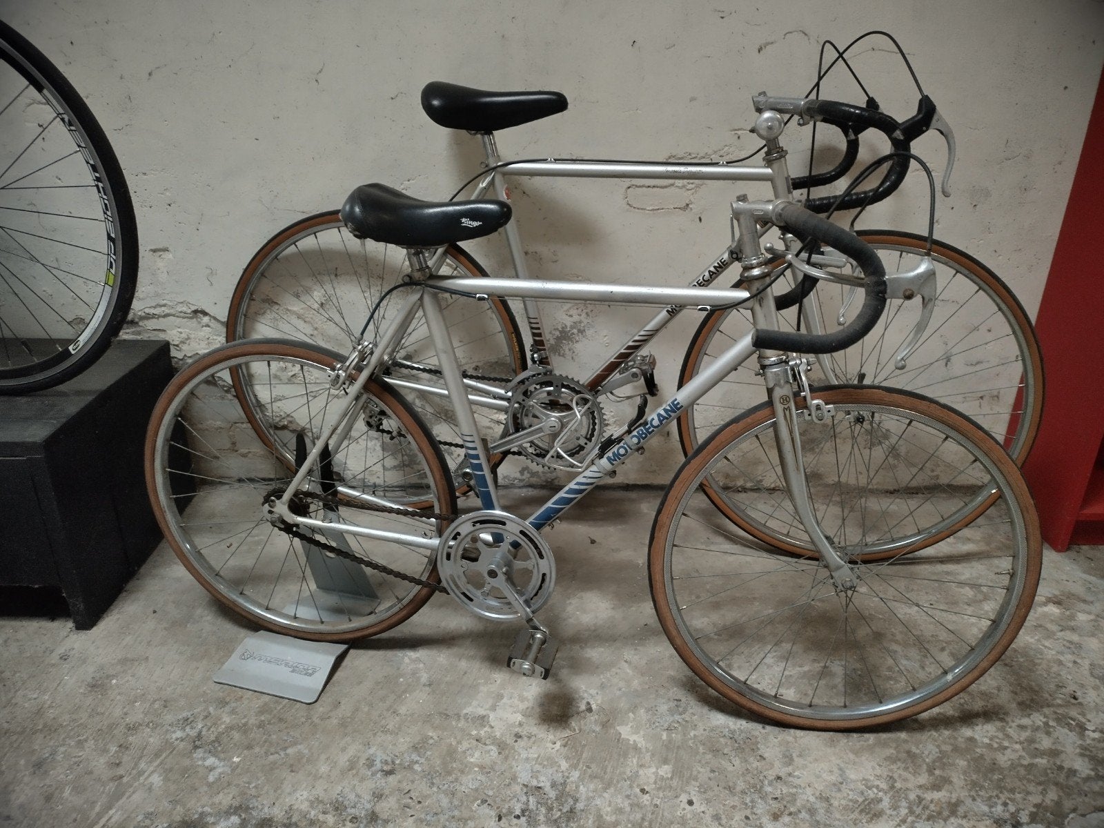 2x vintage Motobecane racefietsen in Smilde, Ophalen of Verzenden