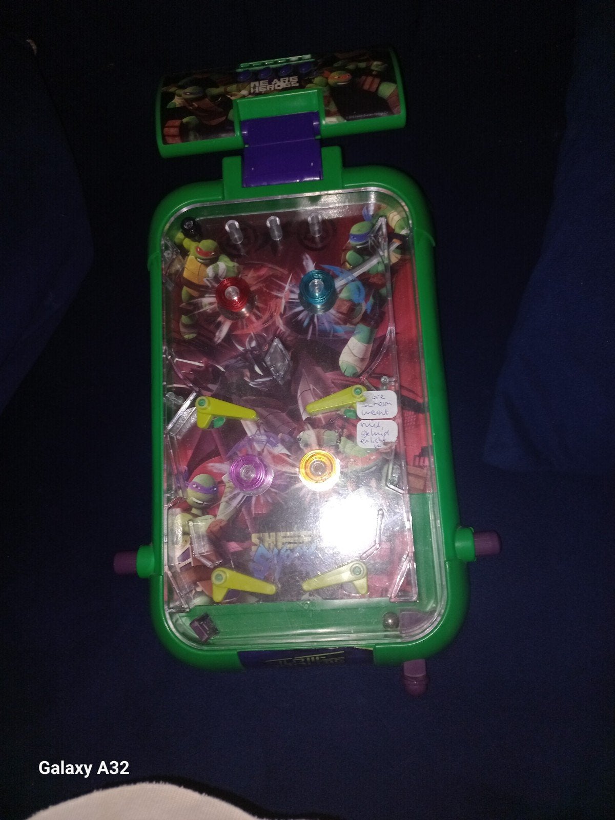 Teenage Mutant Ninja Turtles Flipperkast, Ophalen of Verzenden, Gebruikt, Jongen
