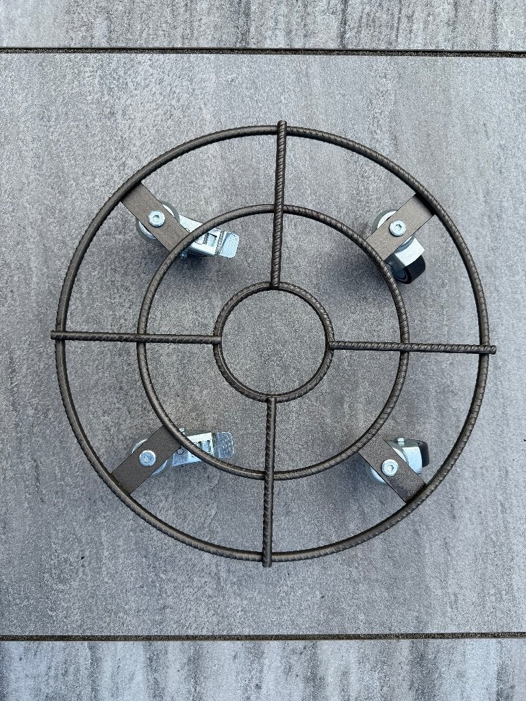 WAGNER plantentrolley staal Ø 38 cm, Rond, Nieuw, Minder dan 40 cm, Balkon