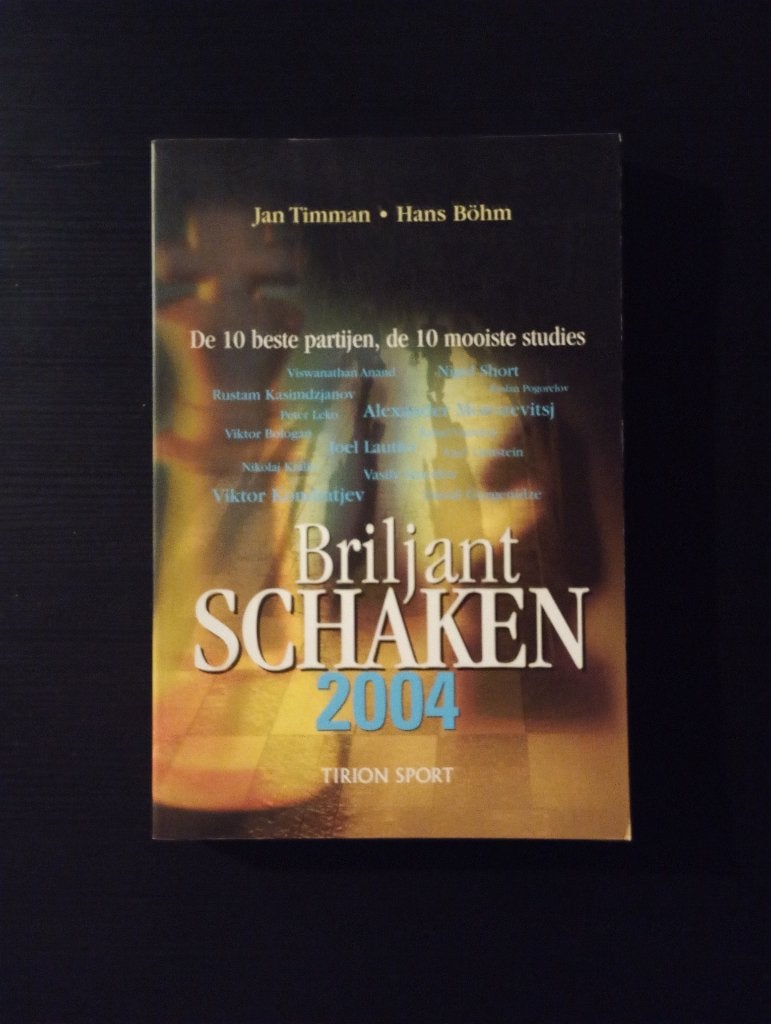 Briljant schaken 2004, Ophalen of Verzenden, Minder dan 500 stukjes, Zo goed als nieuw, Schaken