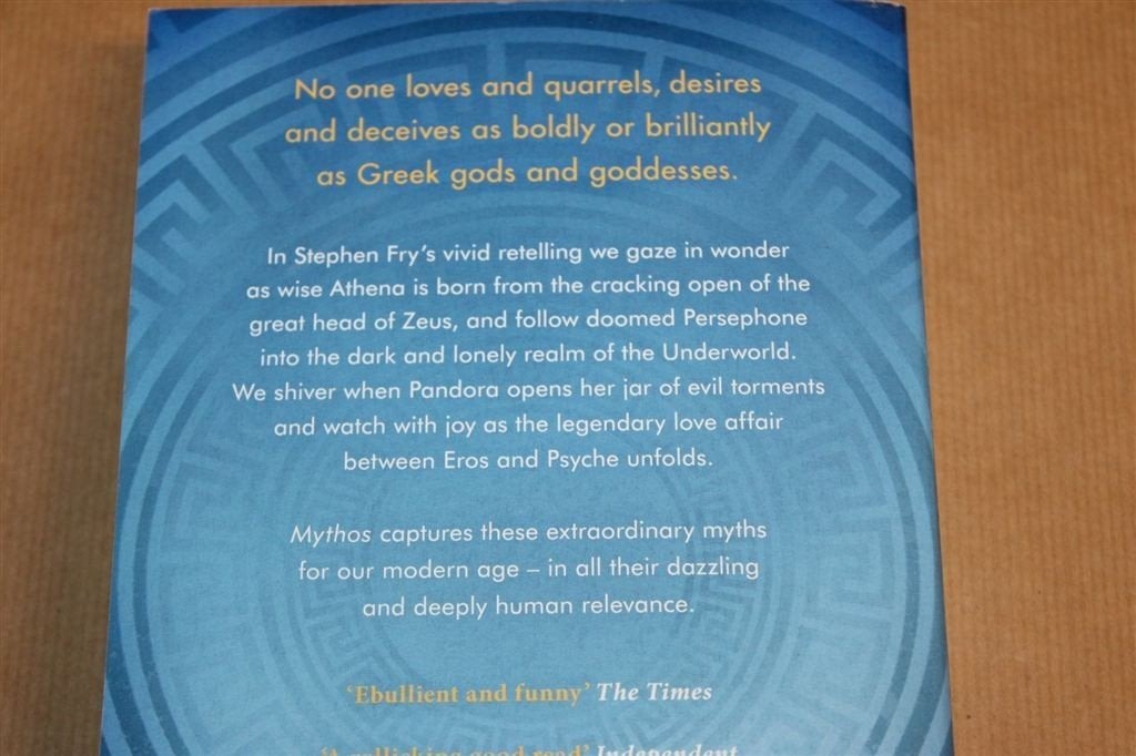Mythos — Stephen Fry, Griekse Mythologie Herverteld 2018, Verzenden, Gelezen, Europa overig