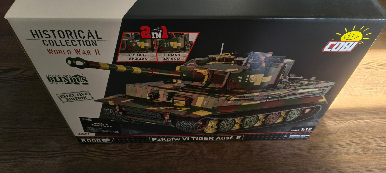 Cobi Tiger 1 schaal 1/12, Ophalen, Nieuw, Groter dan 1:32