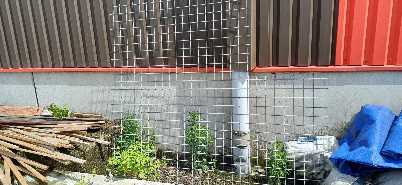 Gegalvaniseerd Betongaas 135x175 cm, rond 5 mm dik, Tuin en Terras, Gaas en Draad, Ophalen, Nieuw, Minder dan 10 meter