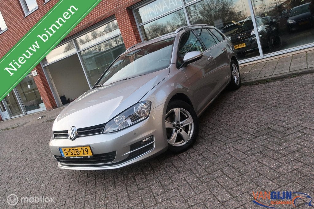 Volkswagen Golf Variant 1.2 TSI Highline Navi Automaat, Auto's, Euro 5, Gebruikt, 4 cilinders, Origineel Nederlands