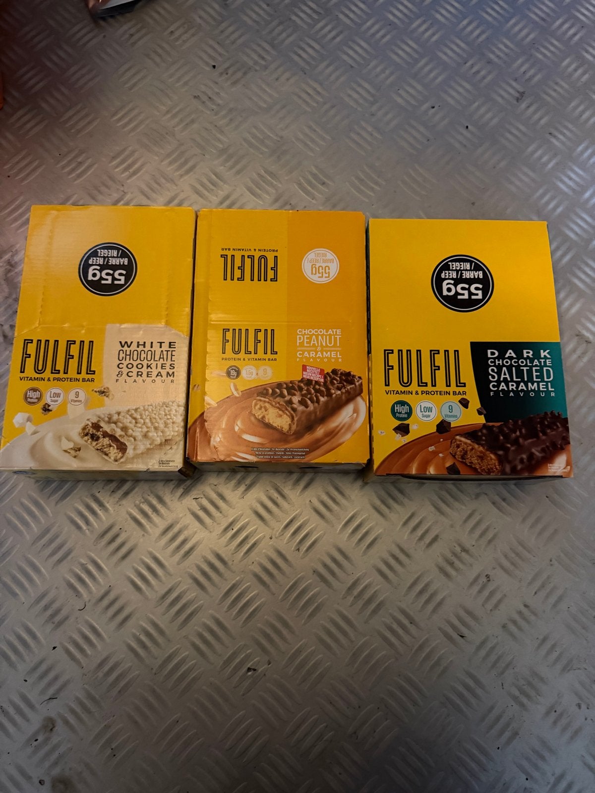 Fulfit eiwitrepen volle dozen lange THT, Ophalen of Verzenden, Nieuw, Poeder of Drank