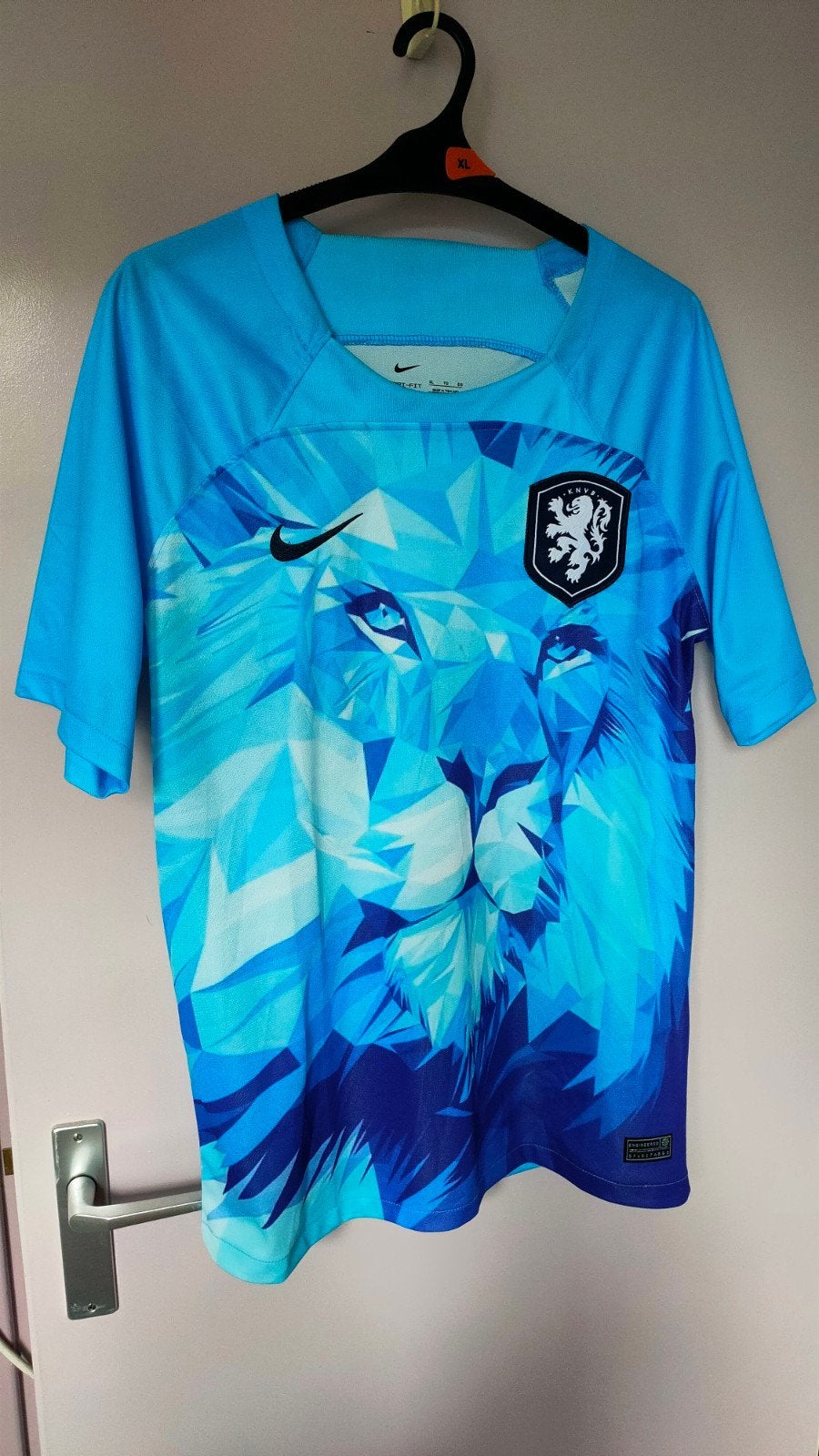 limited Edition Nederlands Elftal uitshirt (replica) - Memph, Blauw, Nike, Maat 56/58 (XL), Ophalen of Verzenden