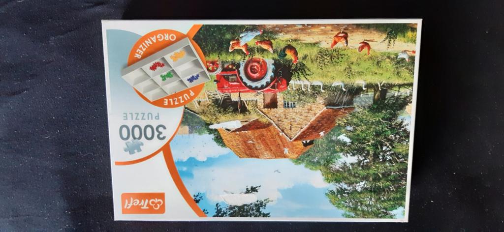Legpuzzel  3000 stukjes, Hobby en Vrije tijd, Denksport en Puzzels, Ophalen of Verzenden, Meer dan 1500 stukjes, Gebruikt, Legpuzzel