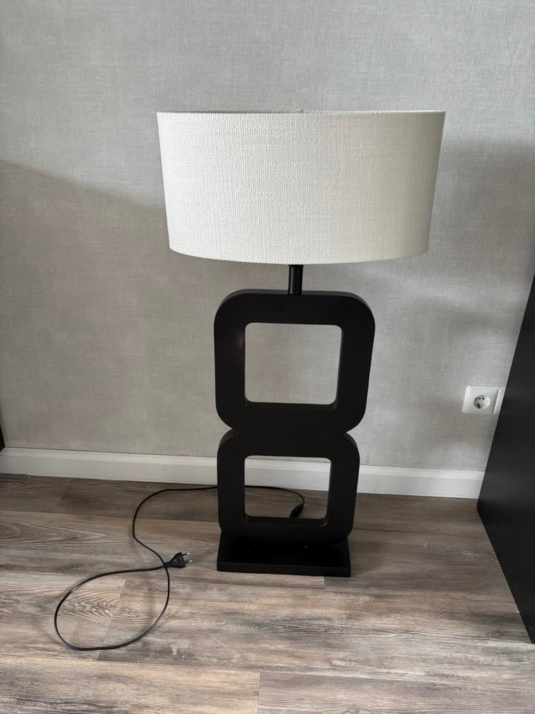 Lampenvoet met lampenkap, Ophalen, Zo goed als nieuw, Minder dan 50 cm