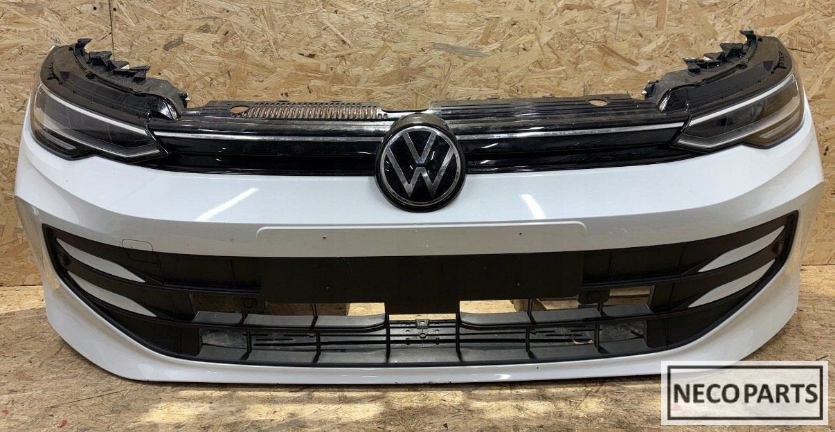 VW GOLF 8 8.5 FACELIFT E-HYBRID VOORKOP BUMPER MOTORKAP LED, Auto-onderdelen, Carrosserie en Plaatwerk, Gebruikt, Volkswagen, -