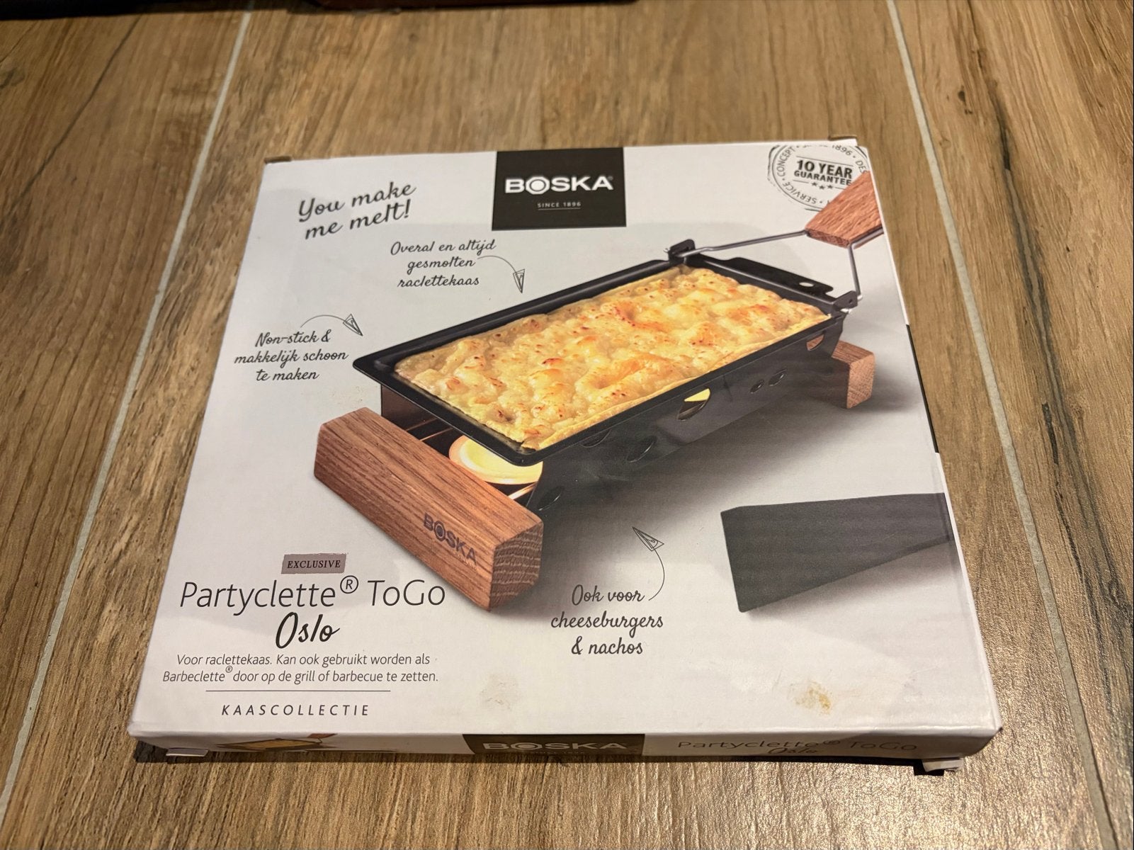 BOSKA Partyclette ToGo Oslo - Raclette voor onderweg, Ophalen, Nieuw, 4 t/m 7 personen