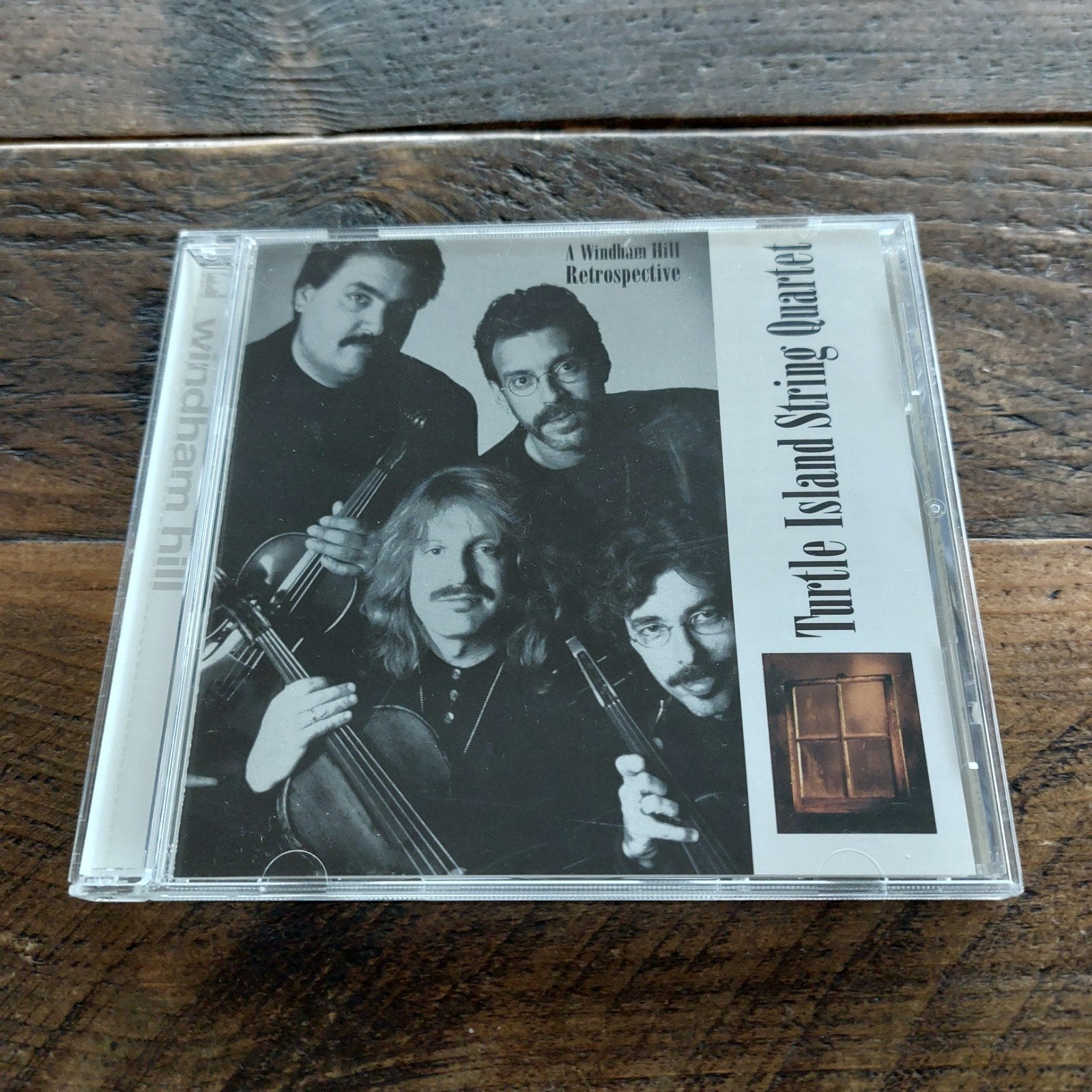 CD Turtle Island String Quartet:A Windham Hill Retrospective, Ophalen of Verzenden, Zo goed als nieuw, Jazz, Album