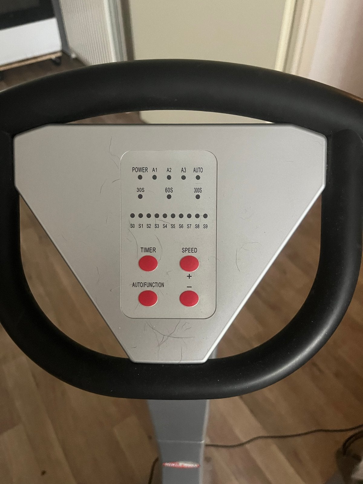 Power Maxx Vibrations Trilplaat - Zo goed als nieuw, Sport en Fitness, Ophalen, Trilplaat, Zo goed als nieuw, Metaal