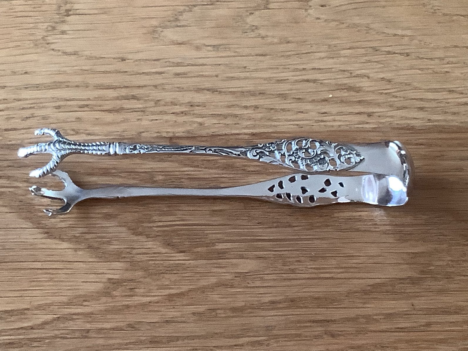Prachtige suikertang ajour groot model, Ophalen of Verzenden