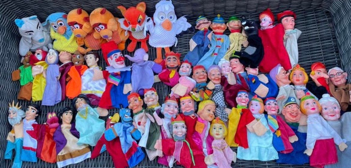 Verzameling spellen poppenkast pop en pop-up boeken en meer!, Ophalen of Verzenden