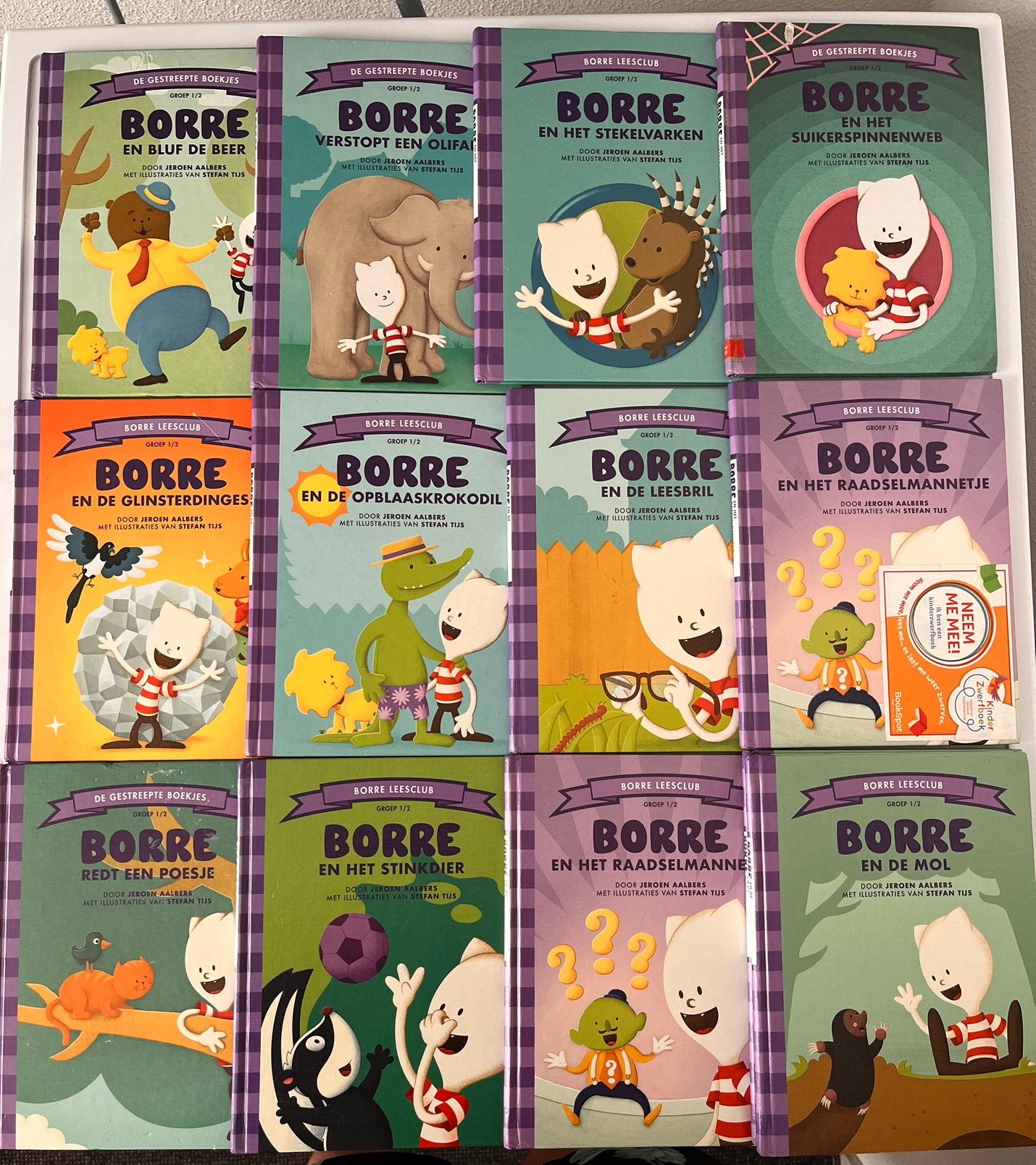 Borre boekjes, Gelezen, Fictie algemeen, Jongen of Meisje, Ophalen of Verzenden