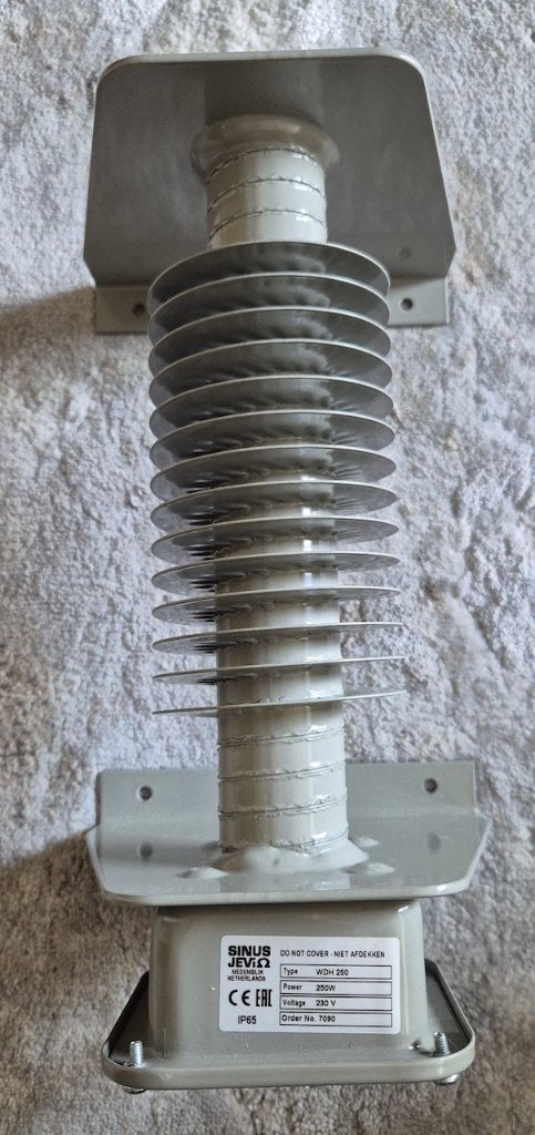 Sinus Jevi ribbenbuiskachel kachel., Minder dan 30 cm, Overige typen, Minder dan 60 cm, Ophalen of Verzenden