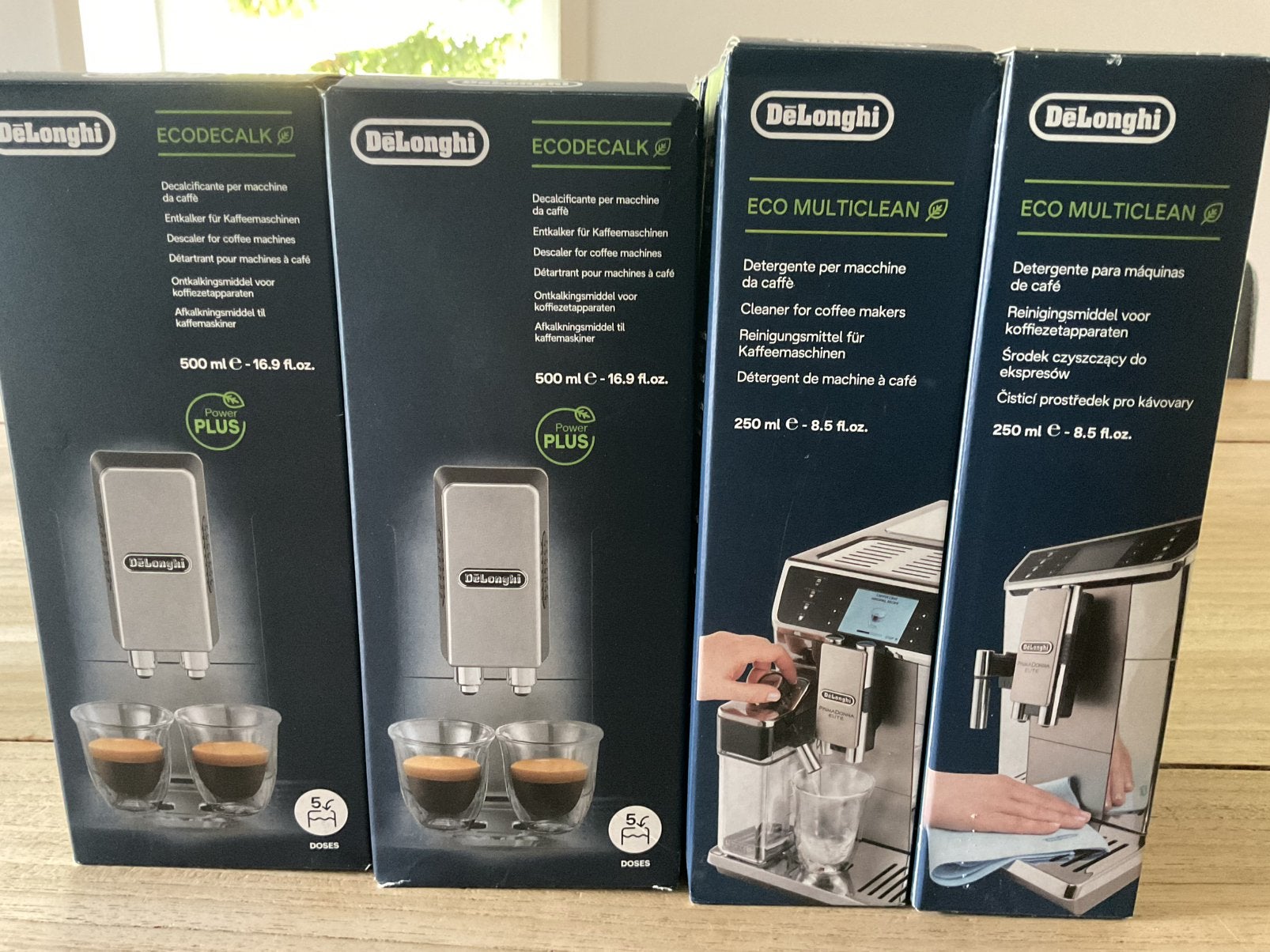 5x Delonghi ecodecalk 500ml en 6x ecomulticlean 250ml, Reiniging en onderhoud, Nieuw, Ophalen of Verzenden, Siemens