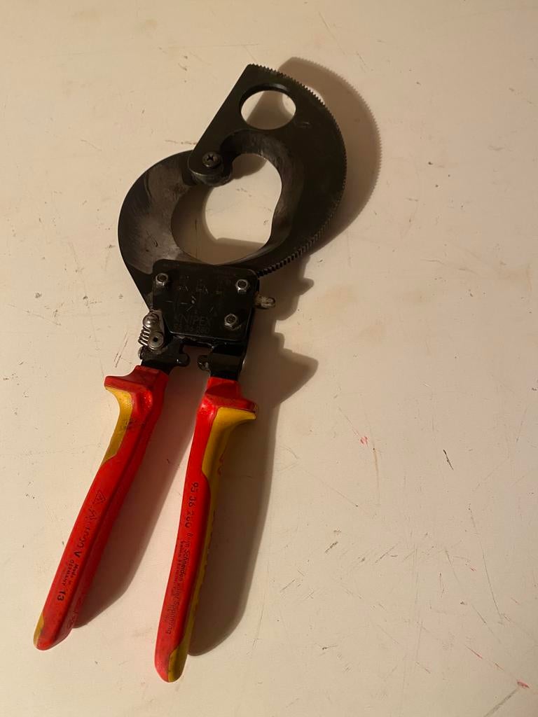 Knipex ratelkabelkniptang, Ophalen, Zo goed als nieuw