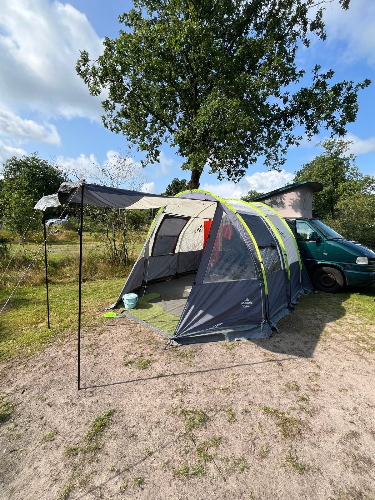 Obelink Maritime bustent - voortent voor camper, Ophalen, Gebruikt