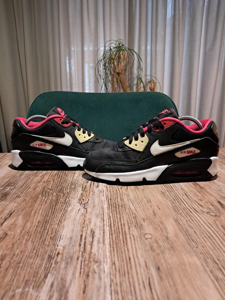 Nike Air Max 90 Mesh 'Vivid Pink' Size 38, Zwart, Nike, Ophalen of Verzenden, Sneakers of Gympen