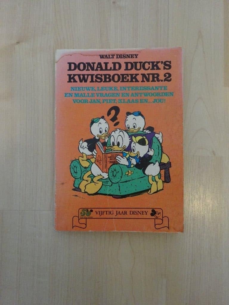 Donald Duck’s kwisboek nr. 2 uit 1972, Eén stripboek, Ophalen of Verzenden, Gelezen