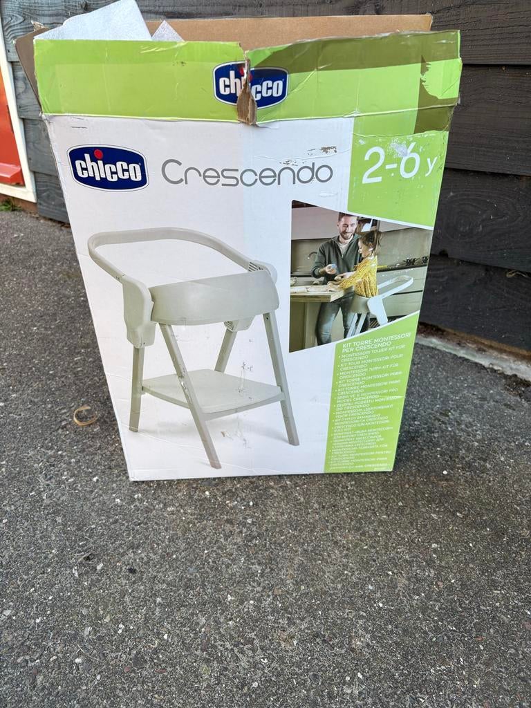 Chicco Crescendo Montessori Toren Kit - Leertoren Accessoire, Ophalen, Zo goed als nieuw