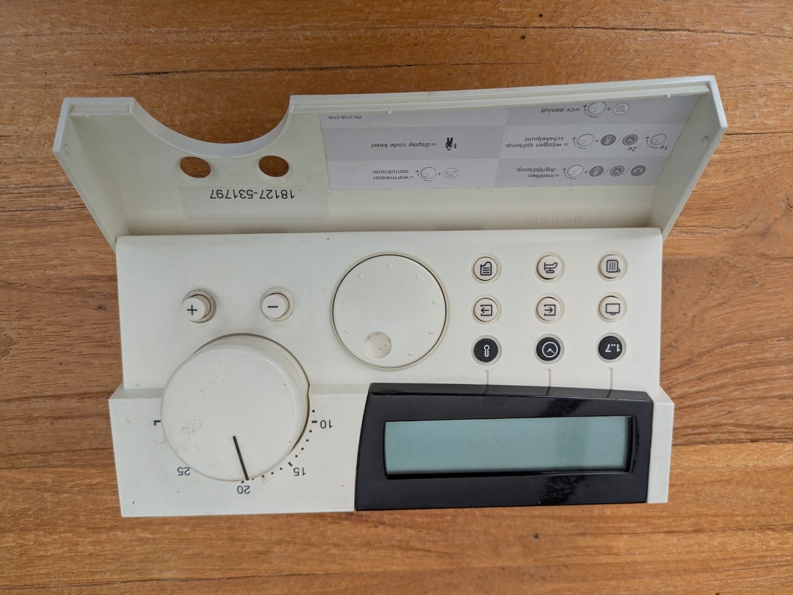 Nefit moduline 30 thermostaat, Ophalen