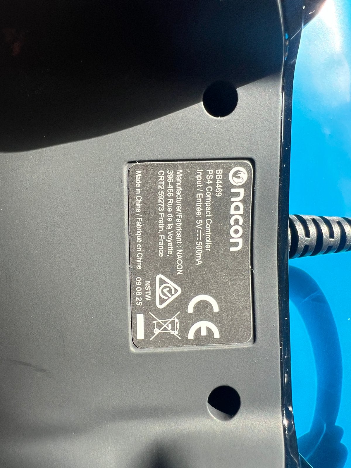 Nacon PS4 Compact Controller - Zo goed als nieuw, Ophalen of Verzenden, Zo goed als nieuw, Controller, PlayStation 4