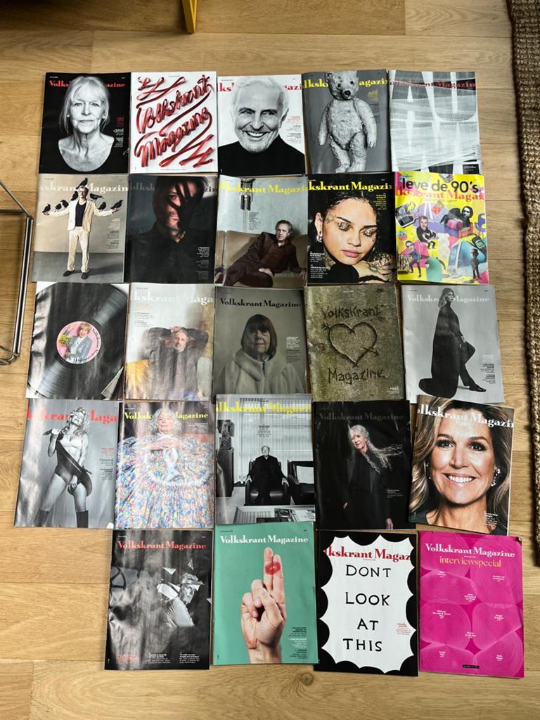 Volkskrant magazines, Boeken, Tijdschriften en Kranten, Ophalen of Verzenden, Zo goed als nieuw, Krant