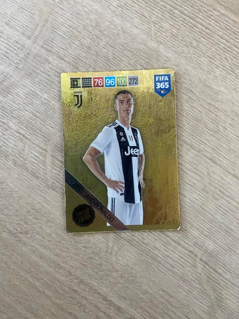 FIFA 365 Adrenalyn XL Cristiano Ronaldo Limited Edition, Ophalen of Verzenden, Zo goed als nieuw, Buitenlandse clubs, Spelerskaart