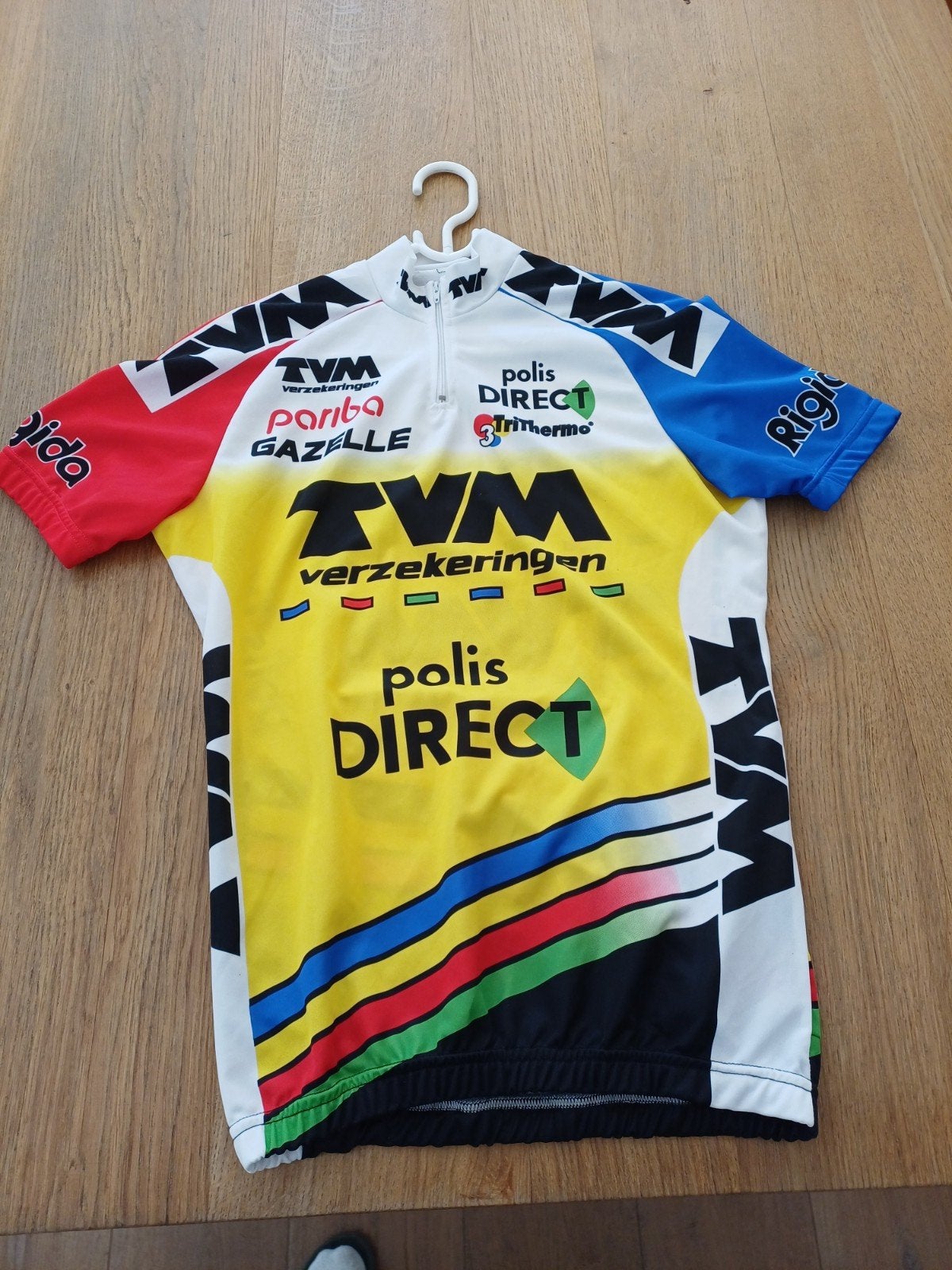 Gazelle TVM polis direct fietsshirt maat S, S, Gebruikt, Tvm, Ophalen of Verzenden