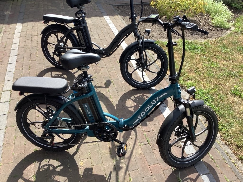 Vouwfiets koolux elektrische vouwfiets 7 versnelling, 20 inch of meer, Versnellingen, Nieuw, Deels opvouwbaar