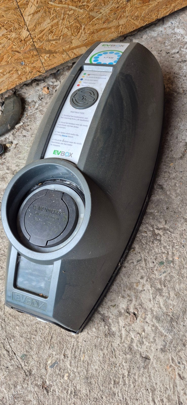 EVBox 3.7 kW Laadpaal Gebruikt, Auto diversen, Laadpalen, Ophalen, Gebruikt, Laadpaal