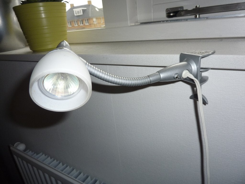 Handige Lamp met schroefklem, Huis en Inrichting, Ophalen of Verzenden, Zo goed als nieuw, Overige typen