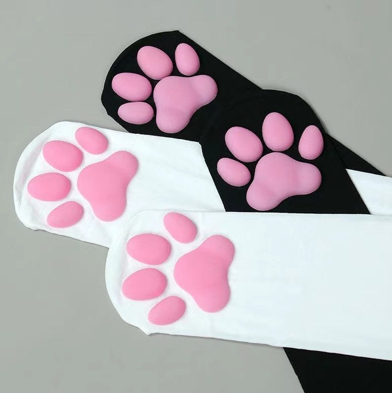 Kattenpoot Kousen Sokken Kat Furry Fursuit Katten Poten, Hobby en Vrije tijd, Kostuums, Theaterbenodigdheden en LARP, Verzenden