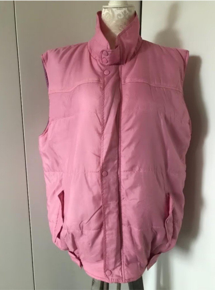 Roze Bodywarmer, Ophalen of Verzenden, Zo goed als nieuw, Maat 38/40 (M), Roze