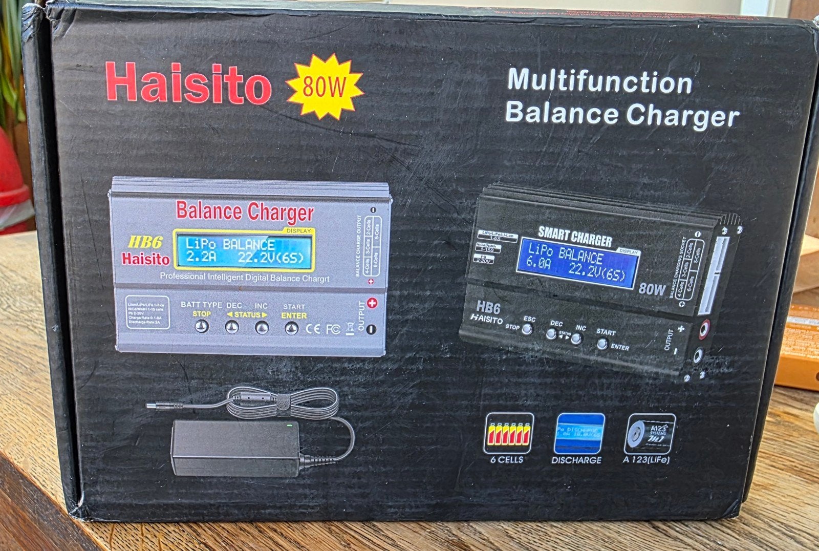 Haisito 80W Multifunction Balance Charger, Ophalen of Verzenden, Nieuw