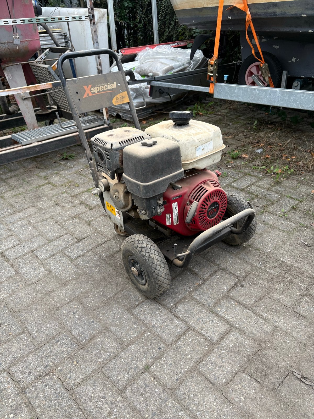 Hogedrukreiniger met Honda GX340 motor - Nagekeken nodig, Ophalen of Verzenden
