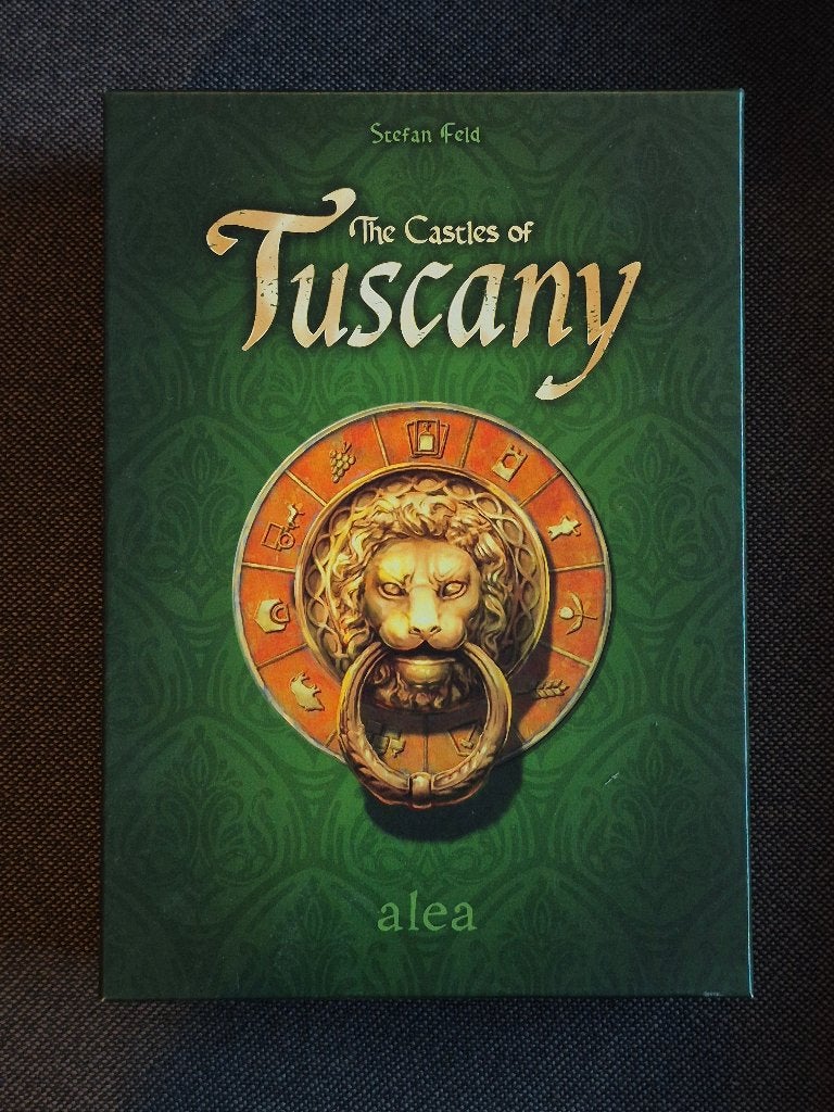 The Castles of Tuscany bordspel - Stefan Feld, Een of twee spelers, Ophalen of Verzenden, Nieuw, Alea